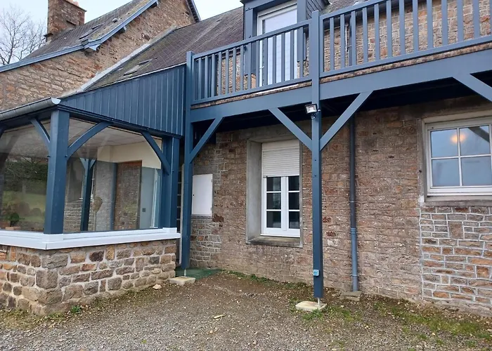 펜션 Maison Chaleureuse Avec Terrasse Et Vue Baie *