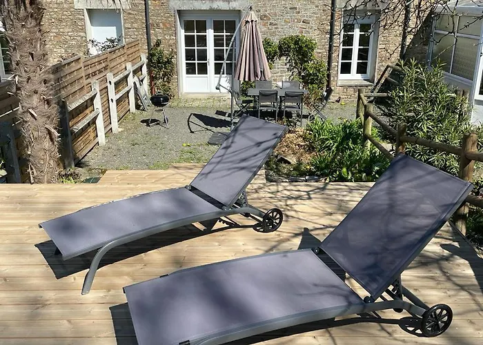 Maison Chaleureuse Avec Terrasse Et Vue Baie *