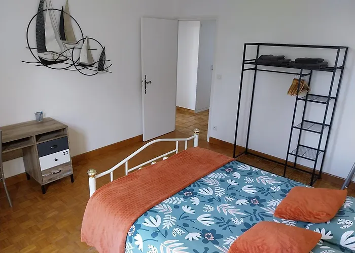 Maison Chaleureuse Avec Terrasse Et Vue Baie 펜션